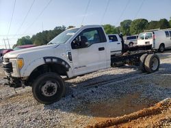 Salvage trucks for sale at Loganville, GA auction: 2017 Ford F550 Super Duty