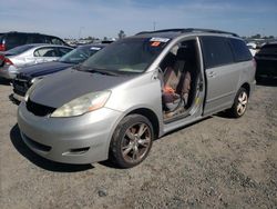 Salvage cars for sale at auction: 2005 Toyota Sienna CE