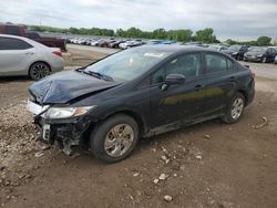 Honda salvage cars for sale: 2015 Honda Civic LX