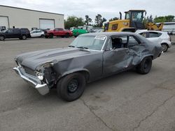 Salvage cars for sale at Woodburn, OR auction: 1968 Chevrolet Nova