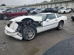 Salvage cars for sale at Louisville, KY auction: 1990 Chevrolet Corvette