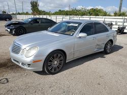 Salvage cars for sale from Copart Miami, FL: 2008 Mercedes-Benz E 350 4matic