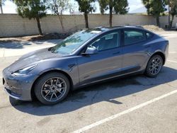 Salvage cars for sale at Rancho Cucamonga, CA auction: 2023 Tesla Model 3