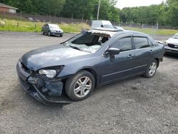Salvage cars for sale at Finksburg, MD auction: 2007 Honda Accord EX