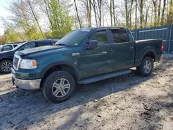 Salvage cars for sale at Candia, NH auction: 2007 Ford F150 Supercrew