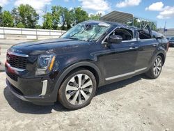 Salvage cars for sale from Copart Spartanburg, SC: 2022 KIA Telluride S