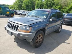 Salvage cars for sale at Glassboro, NJ auction: 2001 Jeep Grand Cherokee Laredo