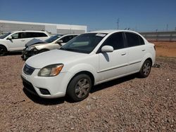 Salvage cars for sale from Copart Phoenix, AZ: 2010 KIA Rio LX