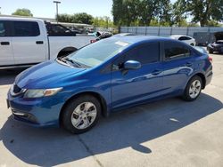 Honda Civic salvage cars for sale: 2015 Honda Civic LX