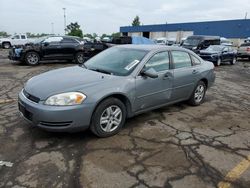 Chevrolet Vehiculos salvage en venta: 2007 Chevrolet Impala LS