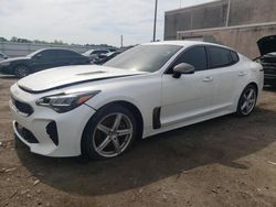 Salvage cars for sale at Fredericksburg, VA auction: 2022 KIA Stinger GT Line