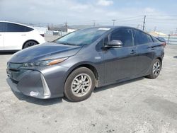 Salvage cars for sale from Copart Sun Valley, CA: 2018 Toyota Prius Prime