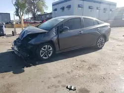 Salvage cars for sale from Copart Albuquerque, NM: 2016 Toyota Prius