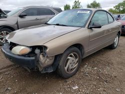 Salvage cars for sale at Elgin, IL auction: 1998 Ford Escort ZX2