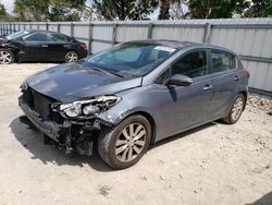 Salvage cars for sale at Riverview, FL auction: 2014 KIA Forte EX