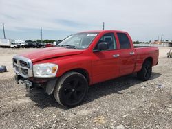 Salvage trucks for sale at Temple, TX auction: 2008 Dodge RAM 1500 ST