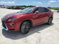 Salvage cars for sale at West Palm Beach, FL auction: 2016 Lexus RX 350