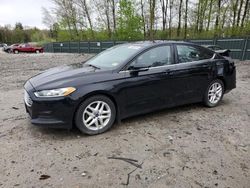 Salvage cars for sale at Candia, NH auction: 2016 Ford Fusion SE