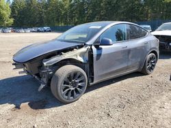 Salvage cars for sale from Copart Graham, WA: 2021 Tesla Model Y