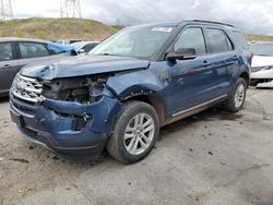 Salvage cars for sale at Littleton, CO auction: 2018 Ford Explorer XLT
