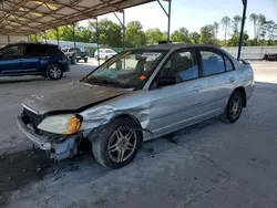 Salvage cars for sale at Cartersville, GA auction: 2003 Honda Civic LX