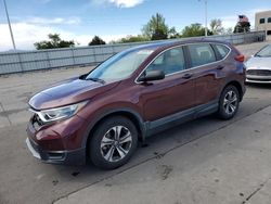 Salvage cars for sale from Copart Littleton, CO: 2017 Honda CR-V LX