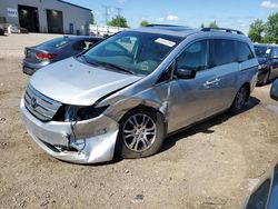 Vehiculos salvage en venta de Copart Elgin, IL: 2012 Honda Odyssey EXL