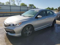 Salvage cars for sale at Lebanon, TN auction: 2017 Honda Accord Sport
