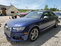 Salvage cars for sale from Copart Northfield, OH: 2018 Audi S4 Prestige