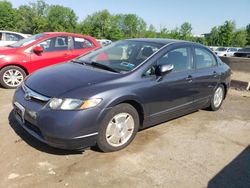 Salvage cars for sale from Copart Marlboro, NY: 2006 Honda Civic Hybrid