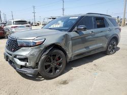 Salvage cars for sale at Los Angeles, CA auction: 2020 Ford Explorer ST