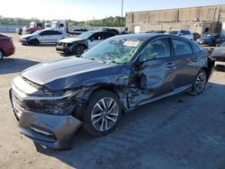 Salvage cars for sale from Copart Fredericksburg, VA: 2019 Honda Accord Touring Hybrid