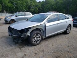 Salvage cars for sale at Austell, GA auction: 2015 Hyundai Sonata SE