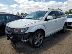 Salvage cars for sale at Elgin, IL auction: 2018 Dodge Journey Crossroad