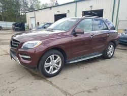 Salvage cars for sale at Ham Lake, MN auction: 2013 Mercedes-Benz ML 350 4matic