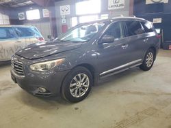 Salvage cars for sale at East Granby, CT auction: 2014 Infiniti QX60