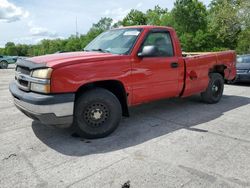 Salvage cars for sale from Copart Ellwood City, PA: 2005 Chevrolet Silverado K1500