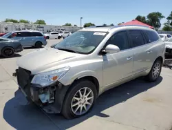Salvage cars for sale at Sacramento, CA auction: 2013 Buick Enclave