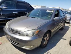 Salvage cars for sale from Copart Martinez, CA: 2004 Toyota Camry LE