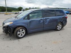 Flood-damaged cars for sale at auction: 2016 Toyota Sienna LE