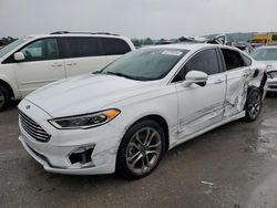 Salvage cars for sale at Cahokia Heights, IL auction: 2019 Ford Fusion SEL