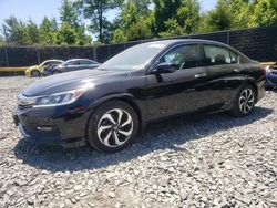 Salvage cars for sale at Waldorf, MD auction: 2017 Honda Accord EXL