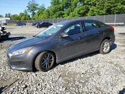 Salvage cars for sale at Waldorf, MD auction: 2018 Ford Focus SE