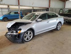Salvage cars for sale at auction: 2012 Volkswagen Passat SEL