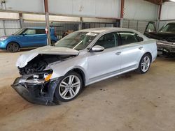 Salvage cars for sale at Mocksville, NC auction: 2012 Volkswagen Passat SEL