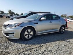 Salvage cars for sale from Copart San Diego, CA: 2012 KIA Optima Hybrid