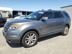 Salvage cars for sale from Copart Fresno, CA: 2014 Ford Explorer Limited