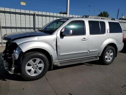 Salvage cars for sale at Littleton, CO auction: 2011 Nissan Pathfinder S