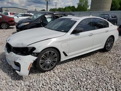 Salvage cars for sale at Wayland, MI auction: 2018 BMW 530XE