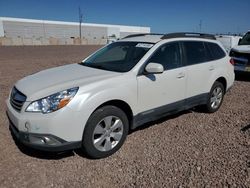 Subaru Outback 2.5i Premium salvage cars for sale: 2011 Subaru Outback 2.5I Premium